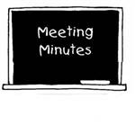 Meeting Minutes 